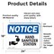 Signmission Hand Sanitizer Station Sign With Symbol, 24 in W x Rectangle, Vinyl Decal OS-2PACK-NS-D-1824-L-13209 - alternate 3